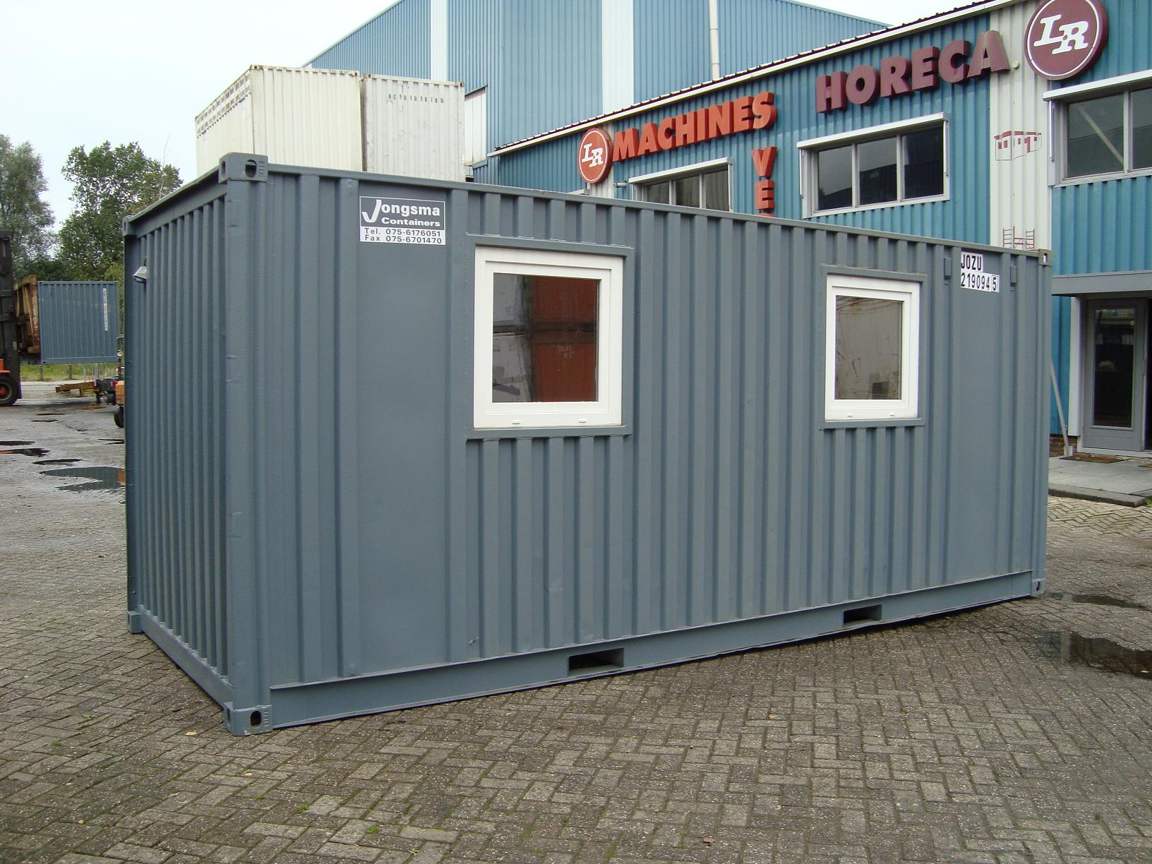 Werkplaats Container - Kopen / Huren - Jongsma B.V.